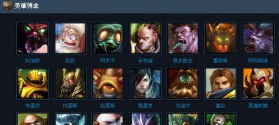 LOL十大手残党必备英雄（无法连招）