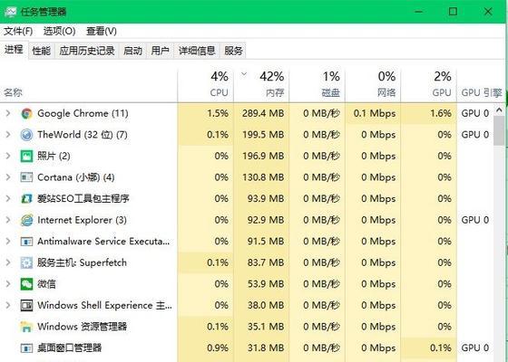 掌握Win7任务管理器的快捷键（提高效率的关键技巧）