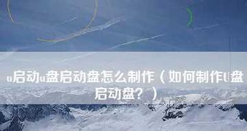 选择适合的U盘制作工具，让工作更高效（比较U盘制作工具的优劣）