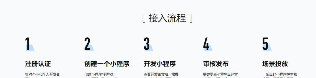 小程序注册流程详解（了解如何注册小程序并开始开发您的应用程序）