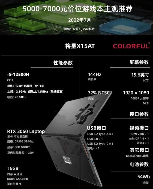 预算5000元左右的游戏本推荐（为您精选性价比高的游戏本）