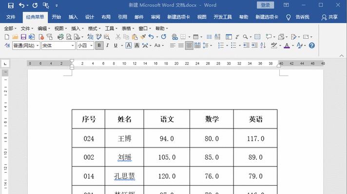 简单易行的表格页边距调节小妙招（让你的表格变得更美观和整齐有序）