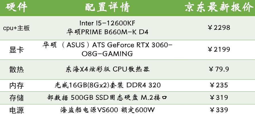 电脑配置更新表格如何制作？步骤是什么？