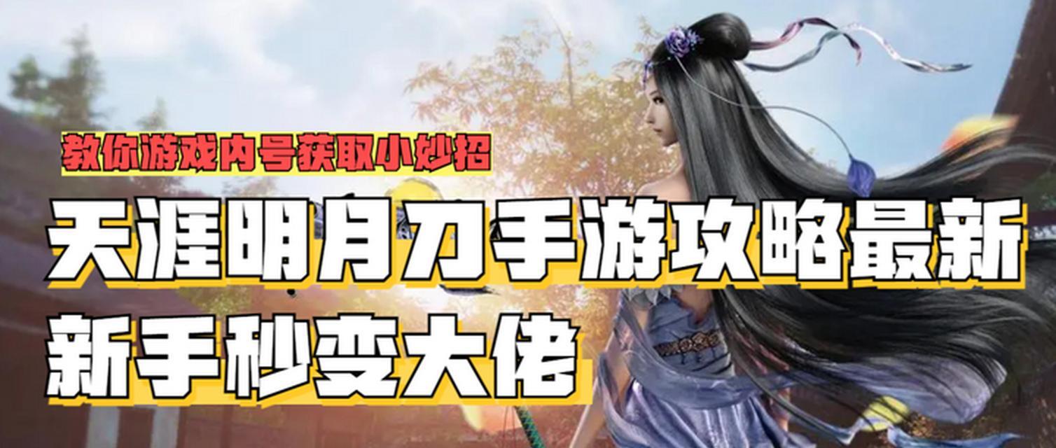 天涯明月刀新手攻略怎么制定？常见问题有哪些解决方法？