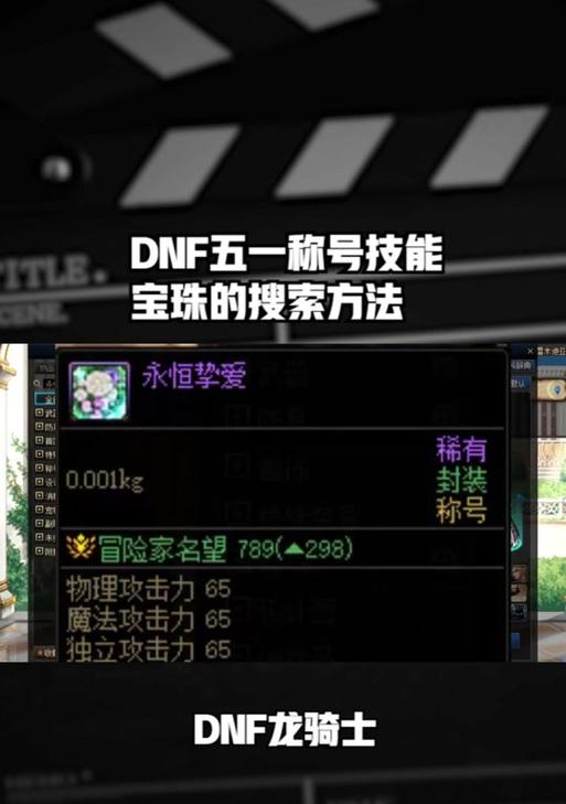 DNF中宝珠的使用方法是什么？