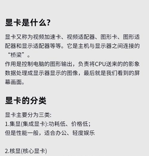 打瓦需要什么配置的电脑显卡？如何选择合适的显卡？