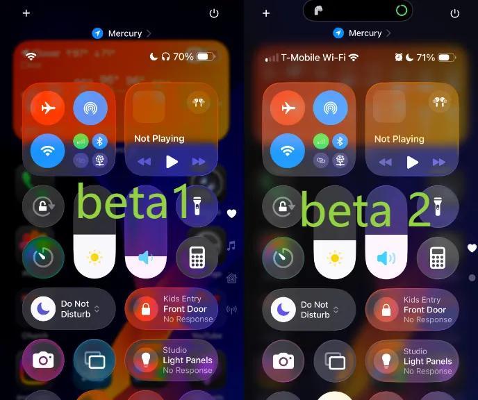 终于来啦！苹果iOS 26.0 beta 2 内测，控制中心回归