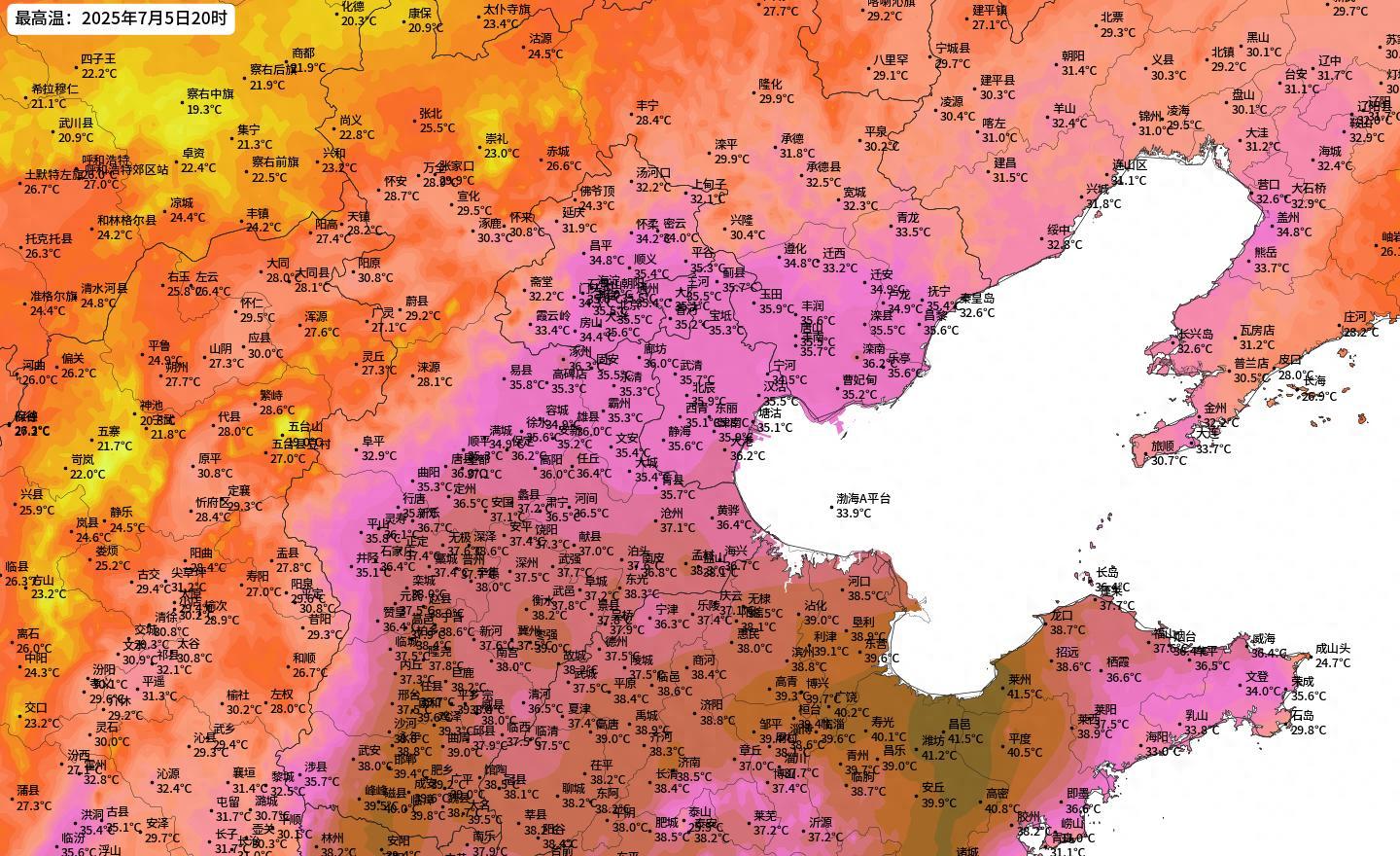 大范围牛舔型高温突降北方,多地破纪录气候乱套？分析:暂副高异常