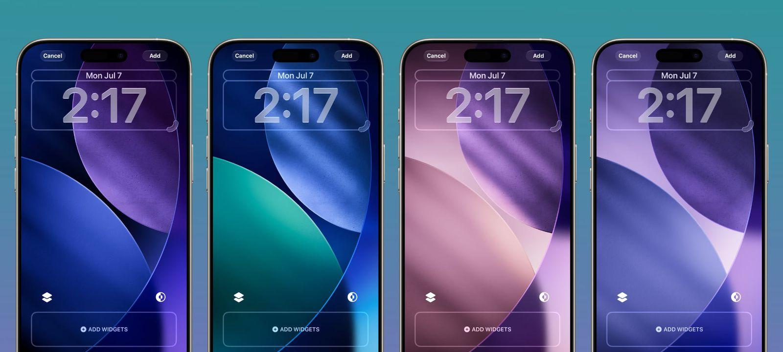 iOS 26 beta 3 新功能一览：壁纸颜色选项、更强大的模糊效果等