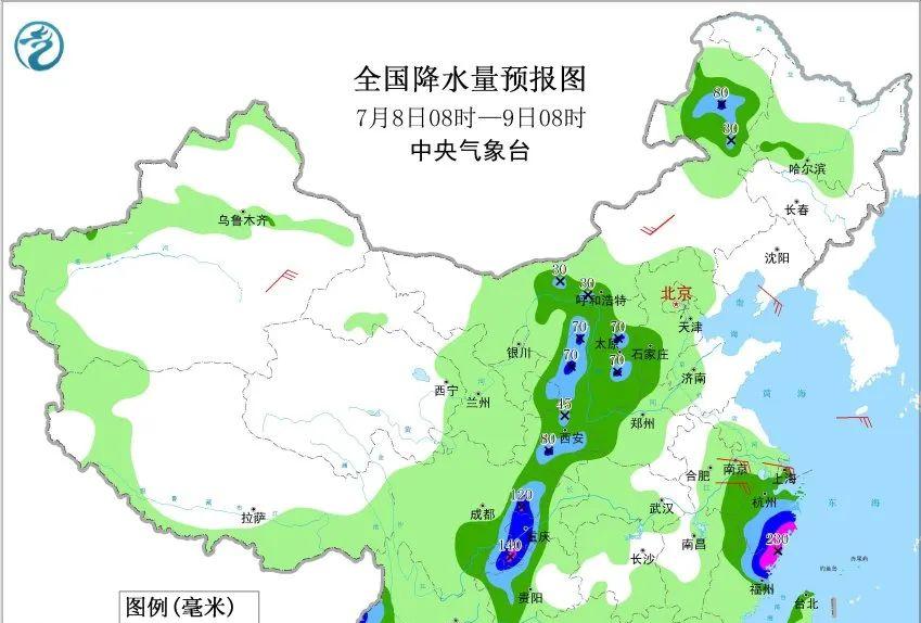 天津天气 |天津雨情有变！受降水影响，气温较昨日有所下降