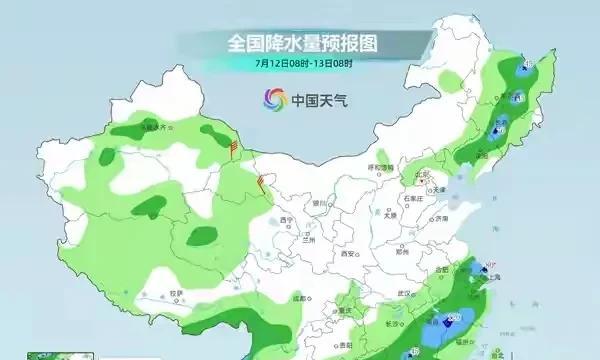 7月11-14号全国天气，新一轮降雨中心已定，大雨暴雨分布如下