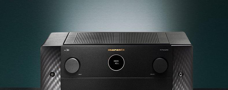 马兰士发布 AV 20 与 AMP 20 组合，再拓参考级家庭影院版图