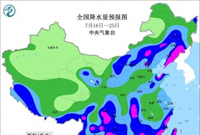 陕西7月17～20号天气预报，强降雨明日来袭，主要分布如下地区
